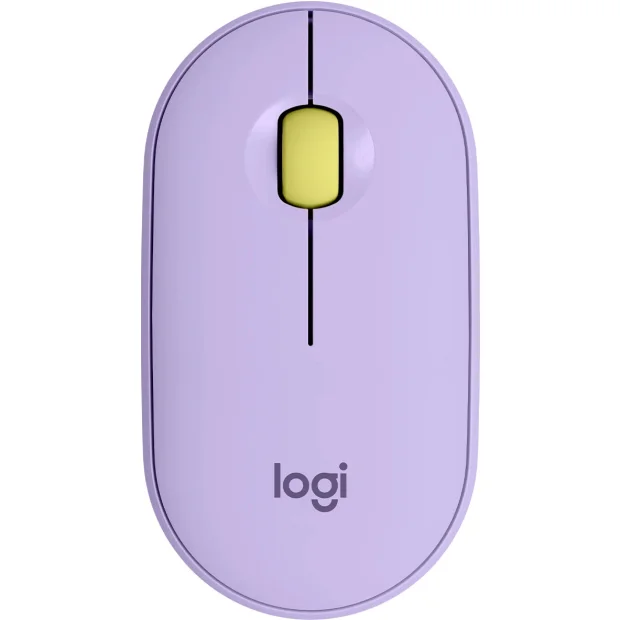 Мышь Logitech M350 Pebble (фиолетовый)